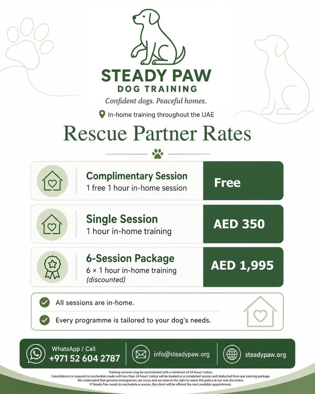 Steady Paw Dog Training